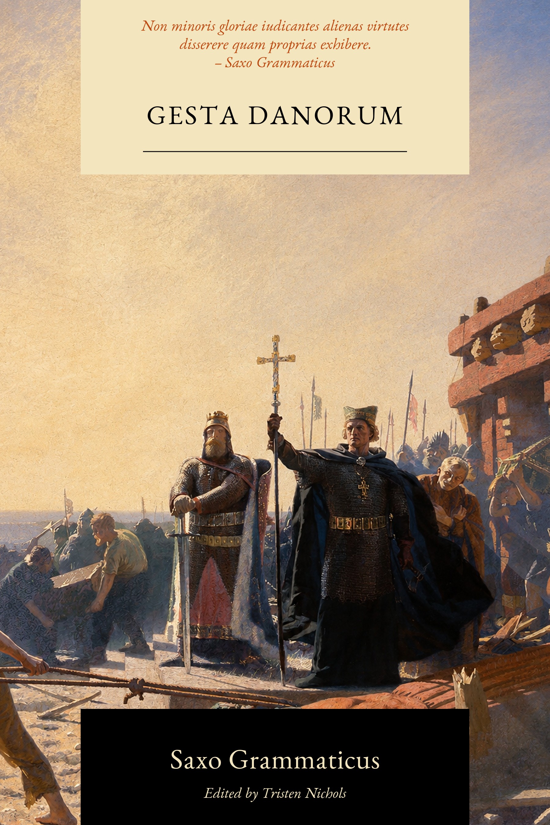 Front cover of Gesta Danorum (Latin Edition) by Saxo Grammaticus