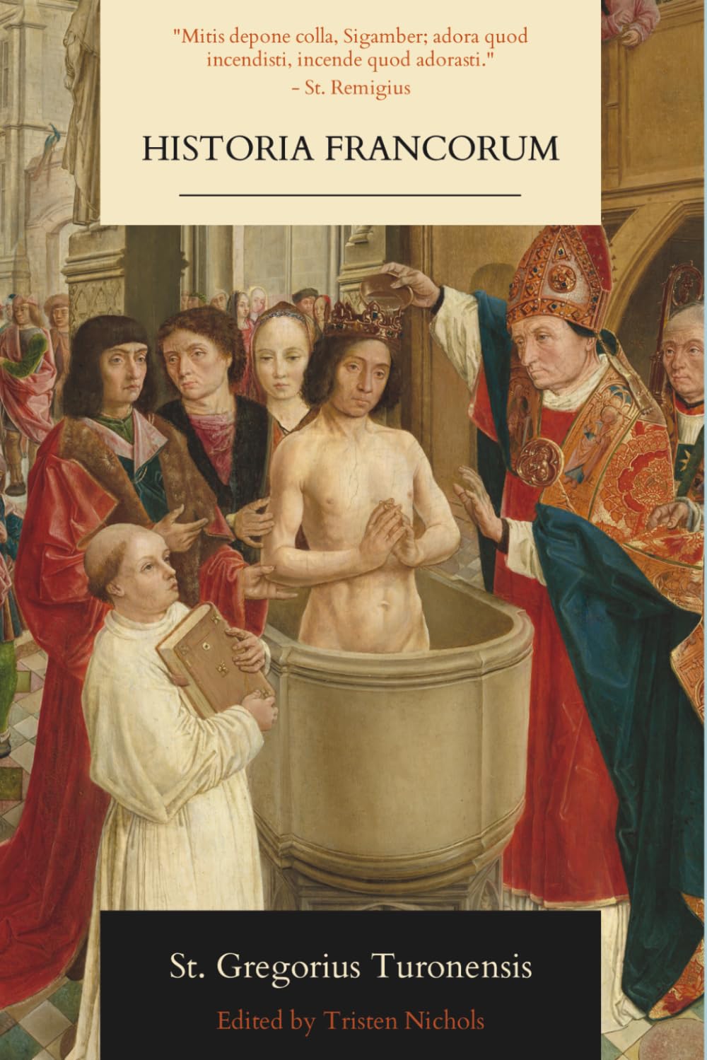 Front cover of Historia Francorum (Latin Edition) by Gregory of Tours
