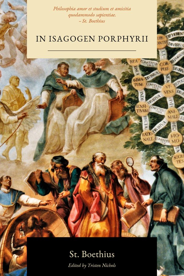 Front cover of In Isagogen Porphyrii: Commentaria Boethii cum Textu Porphyriano (Latin Edition) by Boethius